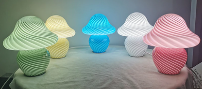 2022 New Baby Striped Mushroom Lamps