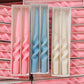 Set 2PC Unscented Twisted Taper Candles