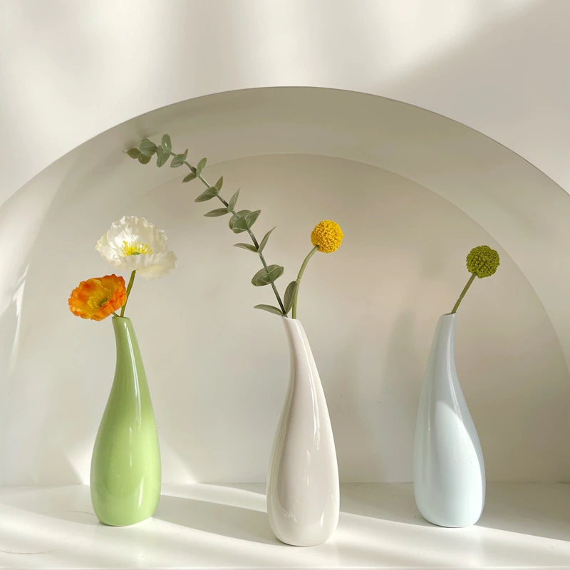 Pastel Aesthetic Ceramic Bud Vase