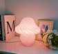 2022 New Striped Pink Baby Mushroom Lamp