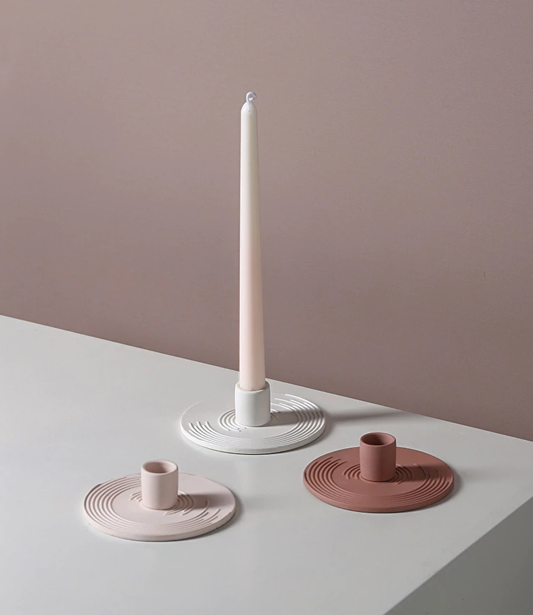 Creative Nordic Ceramic Candlesticks