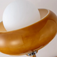 Retro Glass Egg Tart Floor Lamp