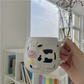 White Cow Ceramic Mug Coffee & Tea