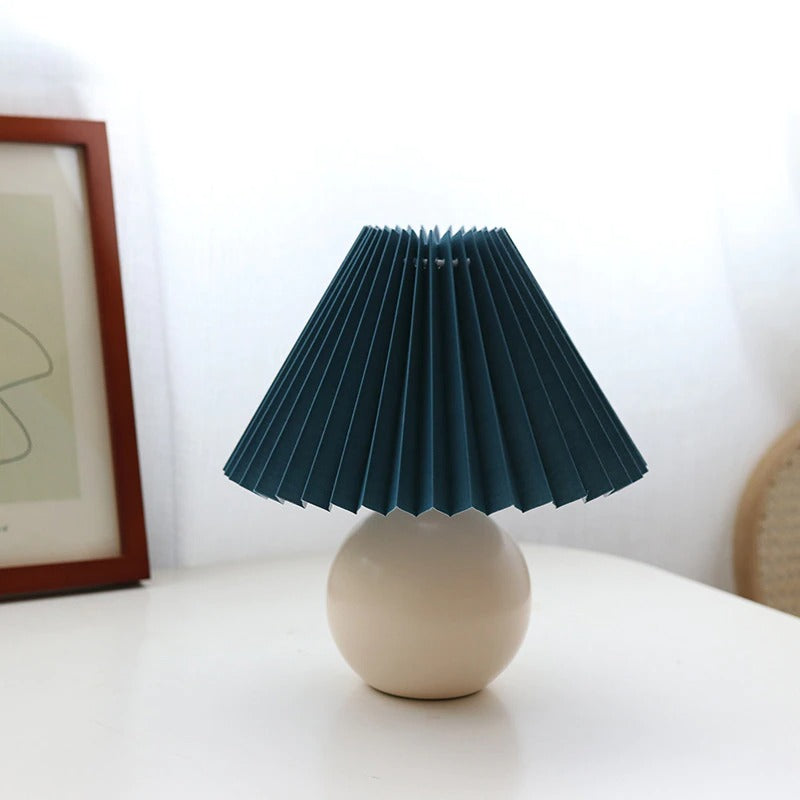 Retro Korean Cloth Table Lamp Home Decoration