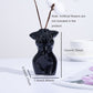 Nordic Glowy Nude Female Body Vase For Flowers
