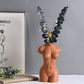 Nordic Nude Female Body Vase For Flowers